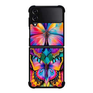LISA FRANK BUTTERFLY Samsung Z Flip 4 Case LISA FRANK BUTTERFLY Samsung Z Flip 4 Case