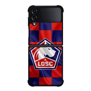 LOSC LILLE LOGO CLUB Samsung Z Flip 4 Case LOSC LILLE LOGO CLUB Samsung Z Flip 4 Case