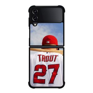 MIKE TROUT COOL Samsung Z Flip 4 Case MIKE TROUT COOL Samsung Z Flip 4 Case