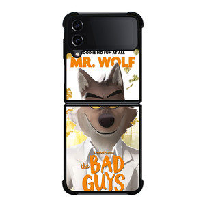 MR WOLF THE BAD GUYS Samsung Z Flip 4 Case MR WOLF THE BAD GUYS Samsung Z Flip 4 Case