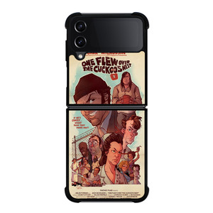 ONE FLEW OVER THE CUCKOO'S NEST POSTER OLD Samsung Z Flip 4 Case ONE FLEW OVER THE CUCKOO'S NEST POSTER OLD Samsung Z Flip 4 Case