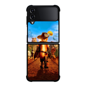 PUSS IN BOOTS COOL MOVIE Samsung Z Flip 4 Case PUSS IN BOOTS COOL MOVIE Samsung Z Flip 4 Case