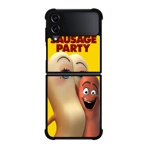 SAUSAGE PARTY CUTE Samsung Z Flip 4 Case SAUSAGE PARTY CUTE Samsung Z Flip 4 Case