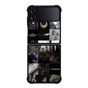 SHADOW AND BONE COLLAGE Samsung Z Flip 4 Case SHADOW AND BONE COLLAGE Samsung Z Flip 4 Case