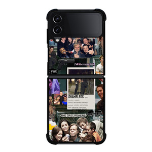 SHAMELESS COLLAGE SERIES Samsung Z Flip 4 Case SHAMELESS COLLAGE SERIES Samsung Z Flip 4 Case