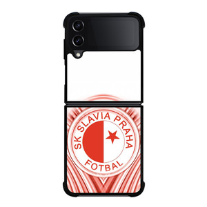 SK SLAVIA PRAHA LOGO Samsung Z Flip 4 Case SK SLAVIA PRAHA LOGO Samsung Z Flip 4 Case