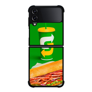 SUBWAY SANDWICH YUMMY Samsung Z Flip 4 Case SUBWAY SANDWICH YUMMY Samsung Z Flip 4 Case