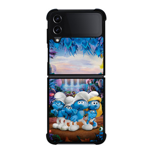 THE SMURF FAMILY Samsung Z Flip 4 Case THE SMURF FAMILY Samsung Z Flip 4 Case