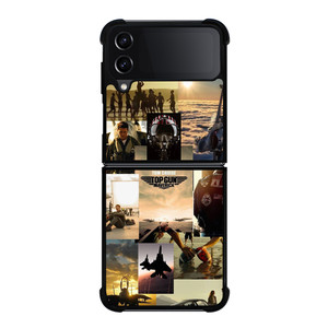 TOP GUN MAVERICK COLLAGE Samsung Z Flip 4 Case TOP GUN MAVERICK COLLAGE Samsung Z Flip 4 Case