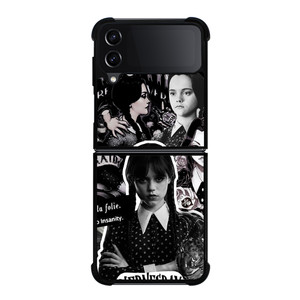 WEDNESDAY ART COLLAGE Samsung Z Flip 4 Case WEDNESDAY ART COLLAGE Samsung Z Flip 4 Case