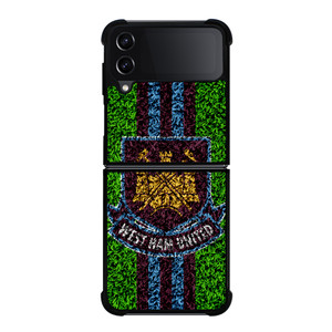WEST HAM UNITED LOGO ART Samsung Z Flip 4 Case WEST HAM UNITED LOGO ART Samsung Z Flip 4 Case