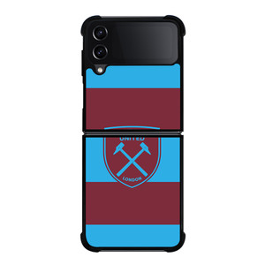 WEST HAM UNITED LOGO Samsung Z Flip 4 Case WEST HAM UNITED LOGO Samsung Z Flip 4 Case