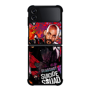 WILL SMITH SUICIDE SQUAD ART Samsung Z Flip 4 Case WILL SMITH SUICIDE SQUAD ART Samsung Z Flip 4 Case
