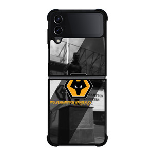 WOLVERHAMPTON WANDERERS FC Samsung Z Flip 4 Case WOLVERHAMPTON WANDERERS FC Samsung Z Flip 4 Case