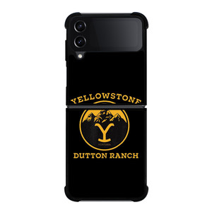 YELLOWSTONE TV SHOW LOGO Samsung Z Flip 4 Case YELLOWSTONE TV SHOW LOGO Samsung Z Flip 4 Case