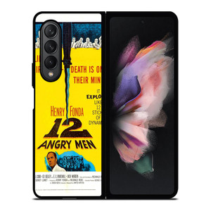 12 ANGRY MEN VINTAGE POSTER Samsung Z Fold 3 Case