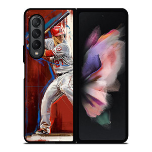 ART OF MIKE TROUT ANGELS Samsung Z Fold 3 Case ART OF MIKE TROUT ANGELS Samsung Z Fold 3 Case