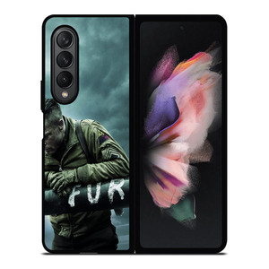 BRAD PITT FURY Samsung Z Fold 3 Case