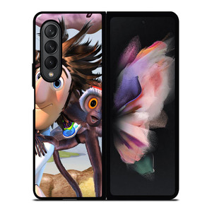 CLOUDY WITH A MEATBALLS CUTE Samsung Z Fold 3 Case