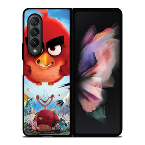 CUTE MOVIE THE ANGRY BIRDS Samsung Z Fold 3 Case CUTE MOVIE THE ANGRY BIRDS Samsung Z Fold 3 Case