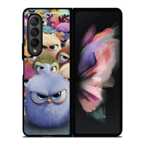 CUTE THE ANGRY BIRDS EVERYWHERE Samsung Z Fold 3 Case CUTE THE ANGRY BIRDS EVERYWHERE Samsung Z Fold 3 Case