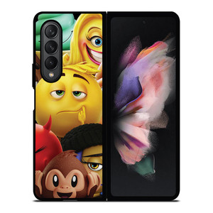 CUTE THE EMOJI MOVIE Samsung Z Fold 3 Case