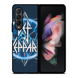 DEF LEPPARD LOGO ART Samsung Z Fold 3 Case DEF LEPPARD LOGO ART Samsung Z Fold 3 Case