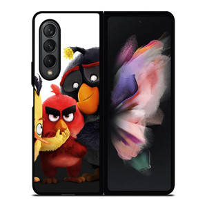 FUNNY MOVIE THE ANGRY BIRDS Samsung Z Fold 3 Case FUNNY MOVIE THE ANGRY BIRDS Samsung Z Fold 3 Case