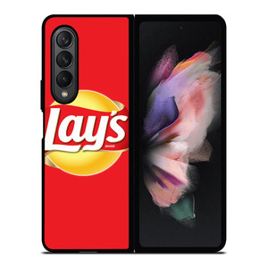 LAYS POTATO CHIP LOGO Samsung Z Fold 3 Case LAYS POTATO CHIP LOGO Samsung Z Fold 3 Case