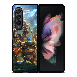 LEAGUE OF LEGENDS CHARACTERS Samsung Z Fold 3 Case LEAGUE OF LEGENDS CHARACTERS Samsung Z Fold 3 Case