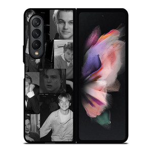 LEONARDO DICAPRIO YOUNG COLLAGE Samsung Z Fold 3 Case
