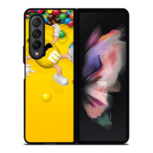 M&M'S CHOCOLATE YELLOW ICON Samsung Z Fold 3 Case M&M'S CHOCOLATE YELLOW ICON Samsung Z Fold 3 Case