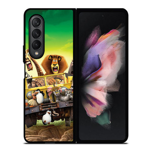MADAGASCAR FUNNY MOVIE Samsung Z Fold 3 Case MADAGASCAR FUNNY MOVIE Samsung Z Fold 3 Case