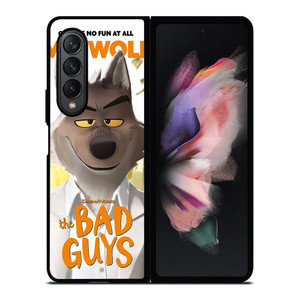 MR WOLF THE BAD GUYS Samsung Z Fold 3 Case MR WOLF THE BAD GUYS Samsung Z Fold 3 Case