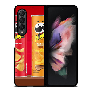 PRINGLES POTATO CHIPS YUMMY Samsung Z Fold 3 Case PRINGLES POTATO CHIPS YUMMY Samsung Z Fold 3 Case