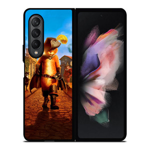 PUSS IN BOOTS COOL MOVIE Samsung Z Fold 3 Case PUSS IN BOOTS COOL MOVIE Samsung Z Fold 3 Case