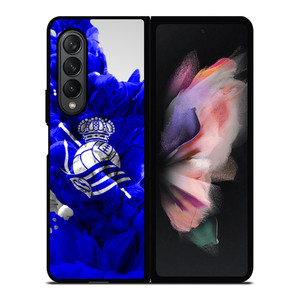 REAL SOCIEDAD SMOOKY LOGO Samsung Z Fold 3 Case REAL SOCIEDAD SMOOKY LOGO Samsung Z Fold 3 Case