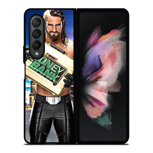SETH FREAKIN ROLLINS WWE MONEY BANK Samsung Z Fold 3 Case