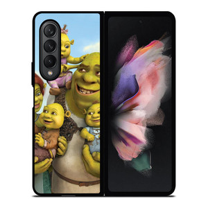 SHREK AND FAMILY Samsung Z Fold 3 Case SHREK AND FAMILY Samsung Z Fold 3 Case