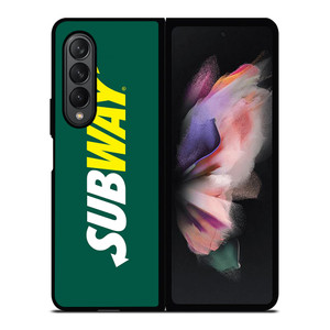 SUBWAY SANDWICH LOGO Samsung Z Fold 3 Case SUBWAY SANDWICH LOGO Samsung Z Fold 3 Case