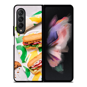 SUBWAY SANDWICH Samsung Z Fold 3 Case SUBWAY SANDWICH Samsung Z Fold 3 Case