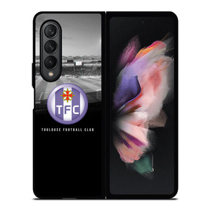 TOULOUSE FC LOGO ART Samsung Z Fold 3 Case TOULOUSE FC LOGO ART Samsung Z Fold 3 Case