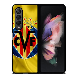 VILLARREAL LOGO ART Samsung Z Fold 3 Case VILLARREAL LOGO ART Samsung Z Fold 3 Case