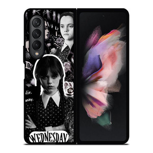 WEDNESDAY ART COLLAGE Samsung Z Fold 3 Case WEDNESDAY ART COLLAGE Samsung Z Fold 3 Case