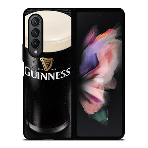 WET GUINNESS BEER Samsung Z Fold 3 Case WET GUINNESS BEER Samsung Z Fold 3 Case