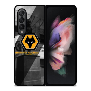 WOLVERHAMPTON WANDERERS FC Samsung Z Fold 3 Case WOLVERHAMPTON WANDERERS FC Samsung Z Fold 3 Case