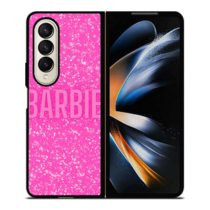 BARBIE GLITTER LOGO Samsung Z Fold 4 Case