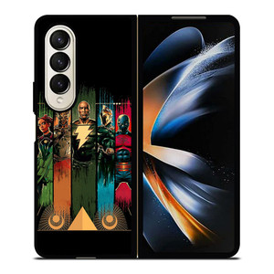 BLACK ADAM CHARACTERS ARTS Samsung Z Fold 4 Case