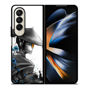 BLUE EYE SAMURAI ART Samsung Z Fold 4 Case