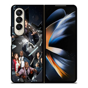BROOKLYN NINE NINE CHARACTERS Samsung Z Fold 4 Case BROOKLYN NINE NINE CHARACTERS Samsung Z Fold 4 Case